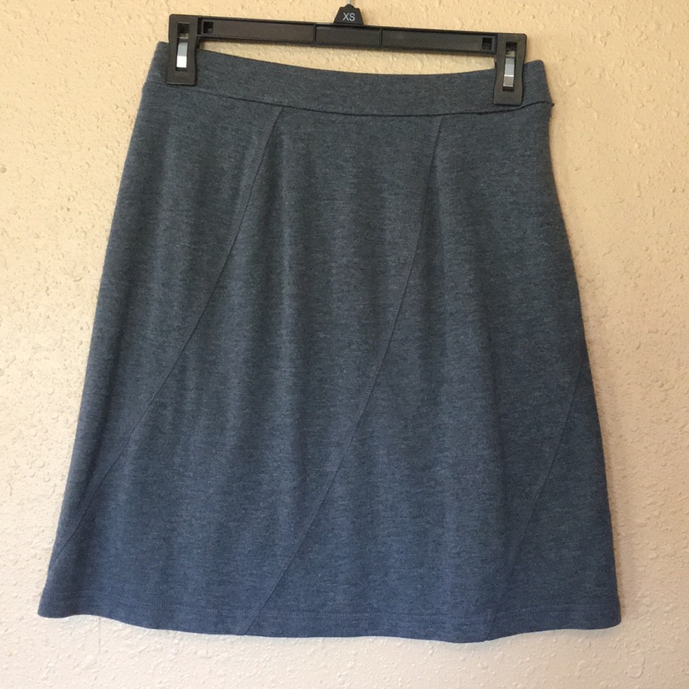 DAKINI NWOT Grey Skirt XS/SM with Pocket Midi Soft